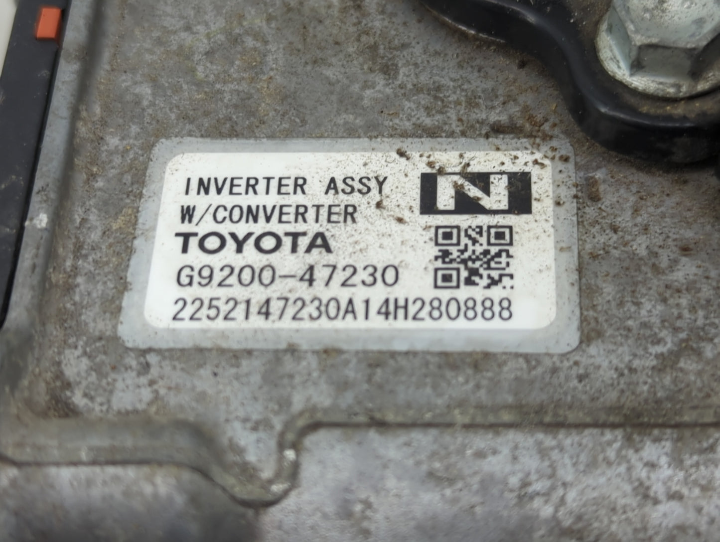 2012-2015 Toyota Prius Hybrid DC Synergy Drive Power Inverter P/N:G9200-47230 Fits Fits 2012 2013 2014 2015 OEM Used Auto Pa