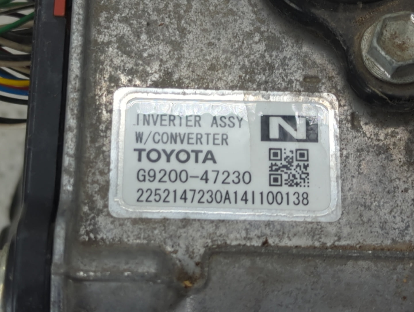 2012-2015 Toyota Prius Hybrid DC Synergy Drive Power Inverter P/N:G9200-47230 Fits Fits 2012 2013 2014 2015 OEM Used Auto Pa
