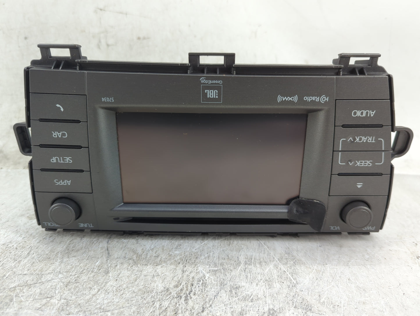 2012-2015 Toyota Prius Radio AM FM Cd Player Receiver Replacement P/N:86140-47180 CV-VS0E74D Fits Fits 2012 2013 2014 2015 O