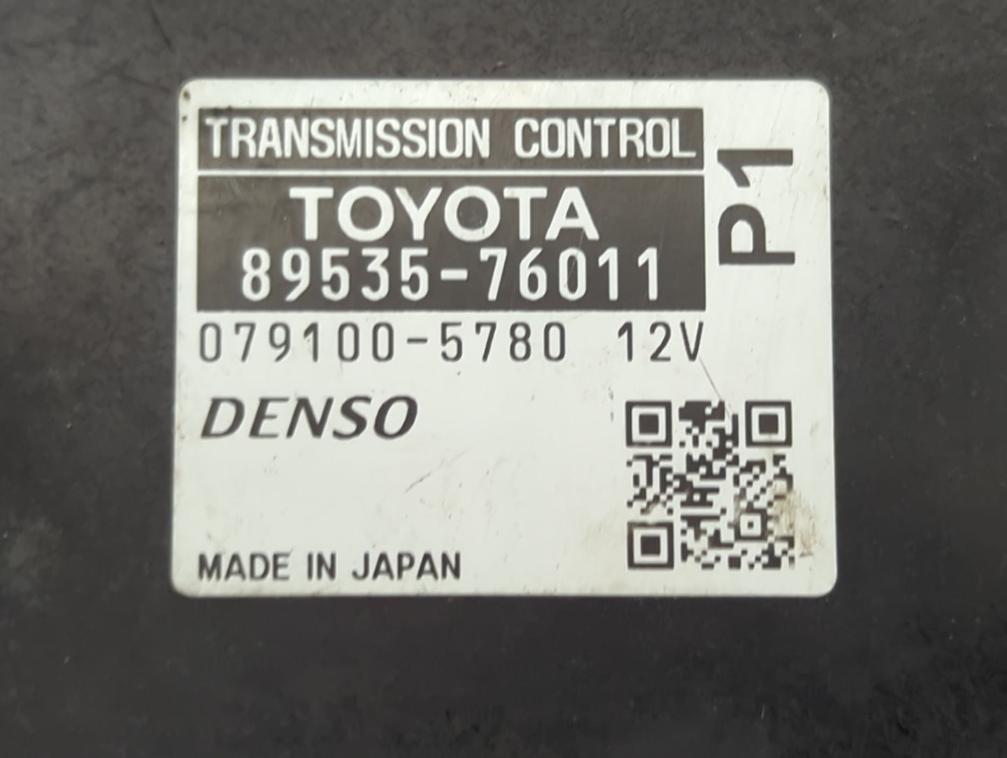 2015 Toyota Prius Transmission Control Module Tcu Tcm - Oemusedautoparts1.com