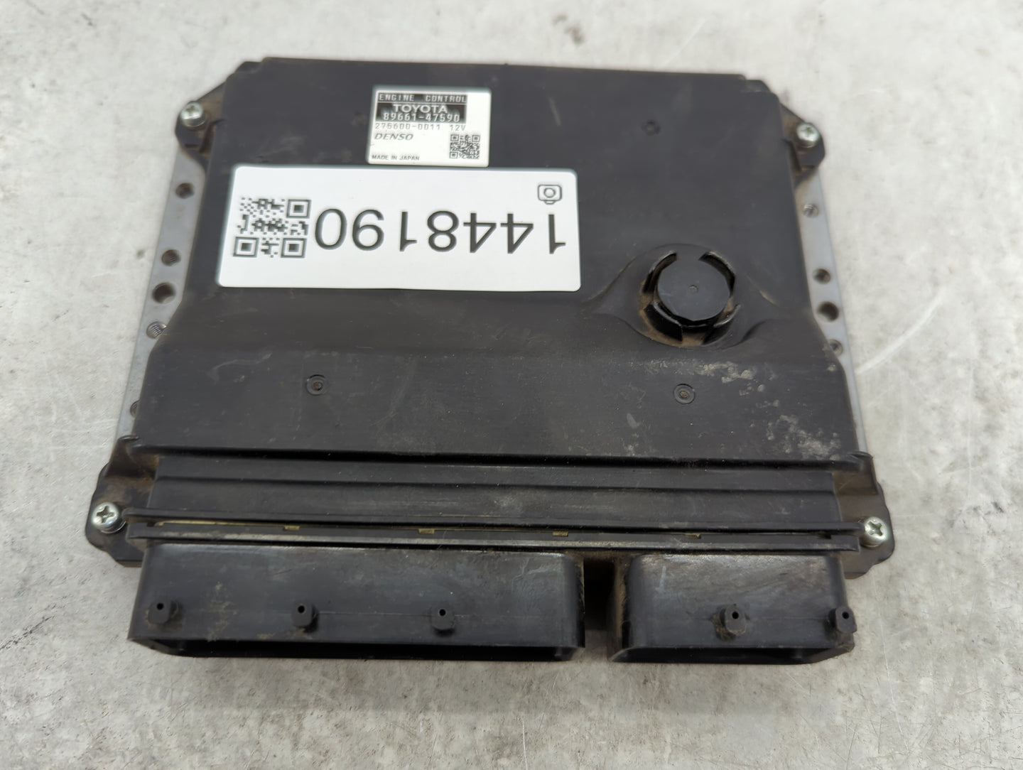 2015 Toyota Prius PCM Engine Control Computer ECU ECM PCU OEM P/N:89661-47590 275600-0011 Fits OEM Used Auto Parts - Oemused