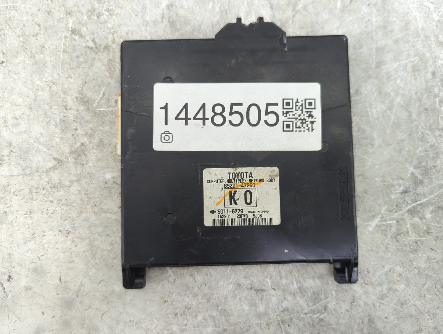 2014-2015 Toyota Prius Multiplex Network Control Module - Oemusedautoparts1.com