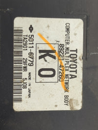 2014-2015 Toyota Prius Multiplex Network Control Module - Oemusedautoparts1.com
