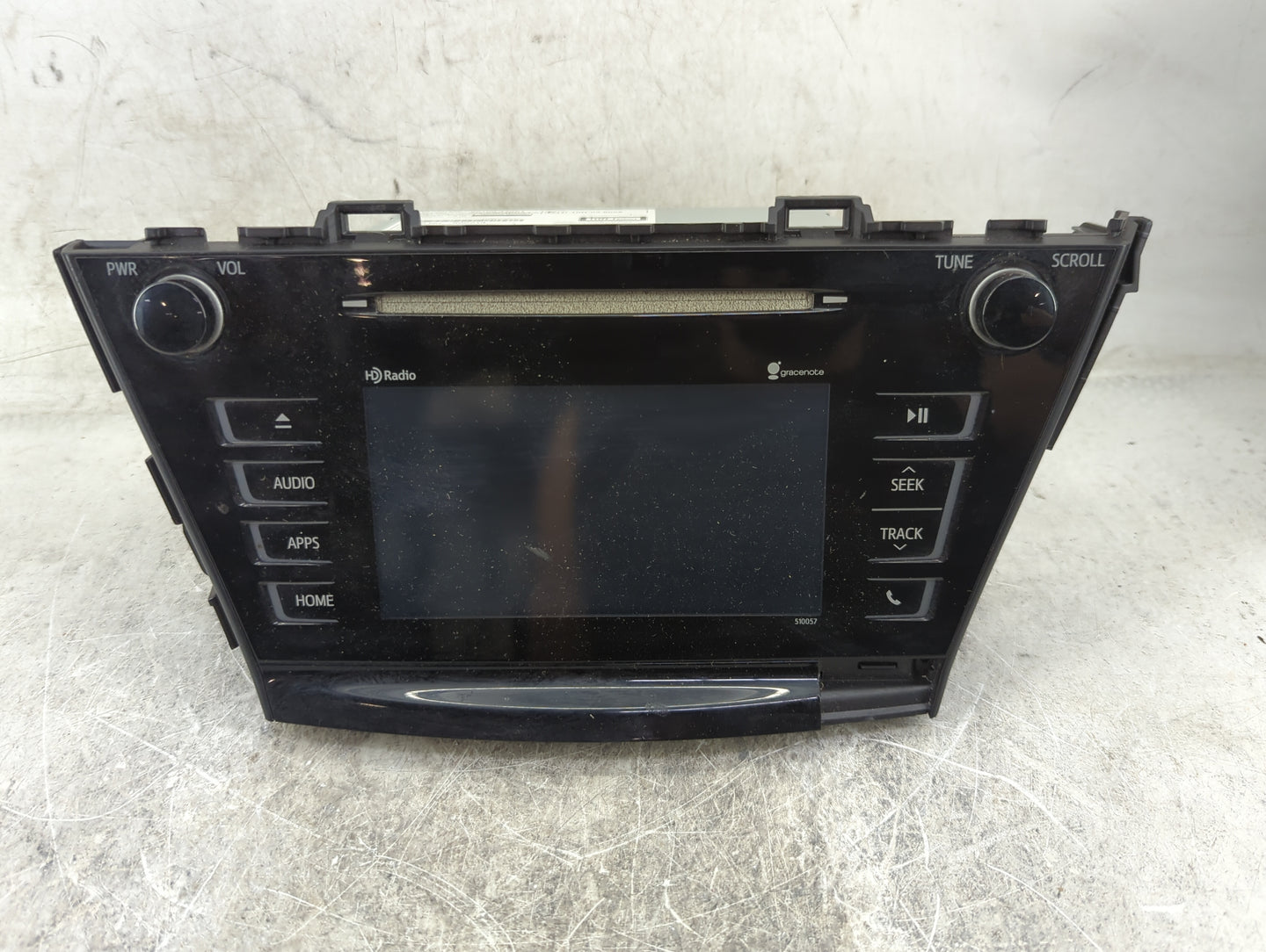 2015-2016 Toyota Prius Radio AM FM Cd Player Receiver Replacement P/N:86100-47421 CQ-XS04E0AJ Fits Fits 2015 2016 OEM Used A