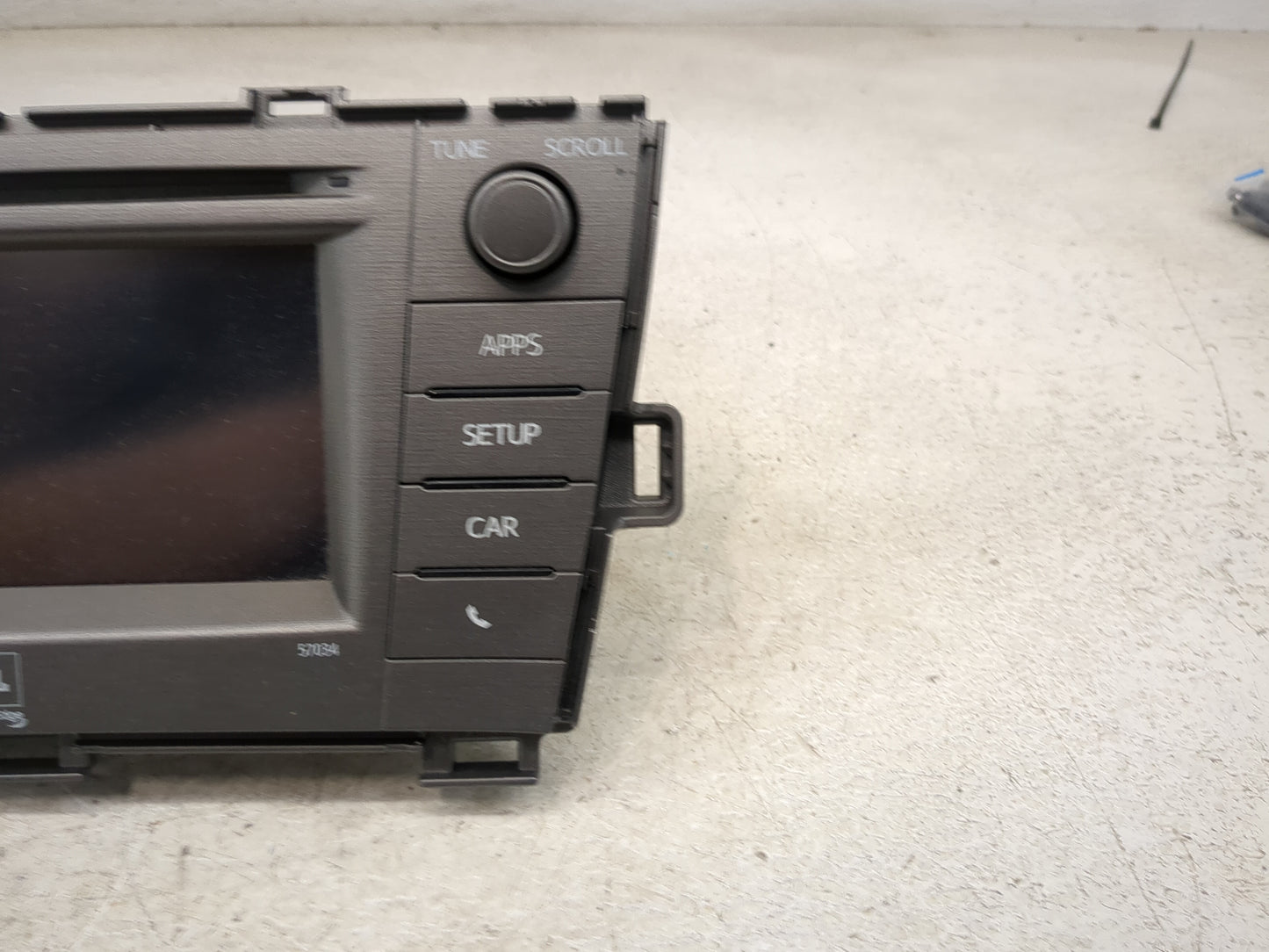 2012-2015 Toyota Prius Radio AM FM Cd Player Receiver Replacement P/N:86140-47180 CV-VS01E74D Fits Fits 2012 2013 2014 2015 