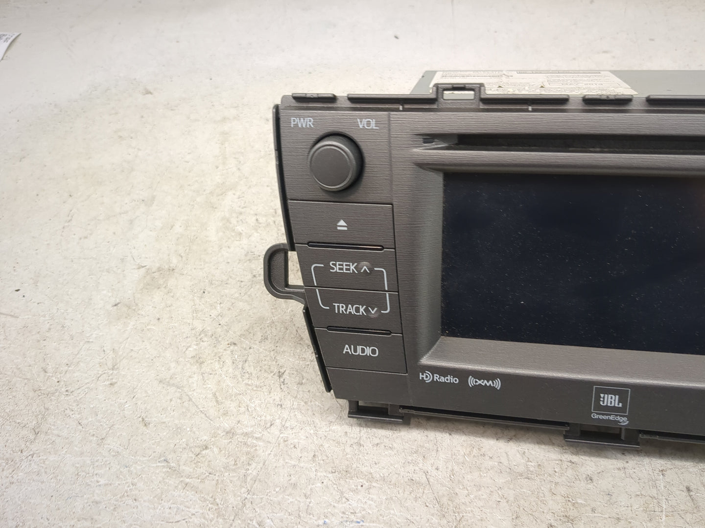 2012-2015 Toyota Prius Radio AM FM Cd Player Receiver Replacement P/N:86140-47180 CV-VS01E74D Fits Fits 2012 2013 2014 2015 