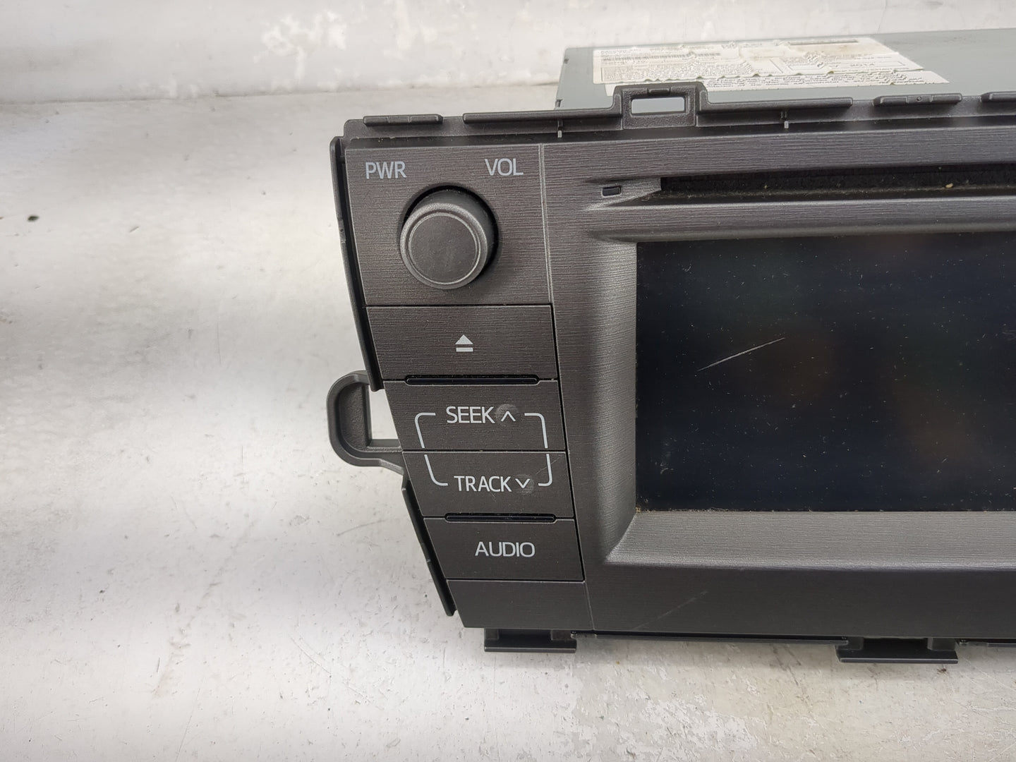 2012-2015 Toyota Prius Radio AM FM Cd Player Receiver Replacement P/N:57031 Fits Fits 2012 2013 2014 2015 OEM Used Auto Part