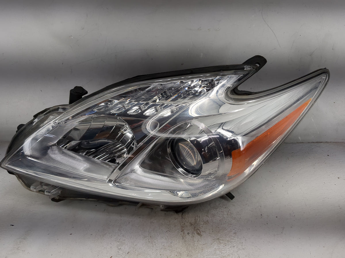 2012-2015 Toyota Prius Driver Left Oem Head Light Headlight Lamp Black - Oemusedautoparts1.com