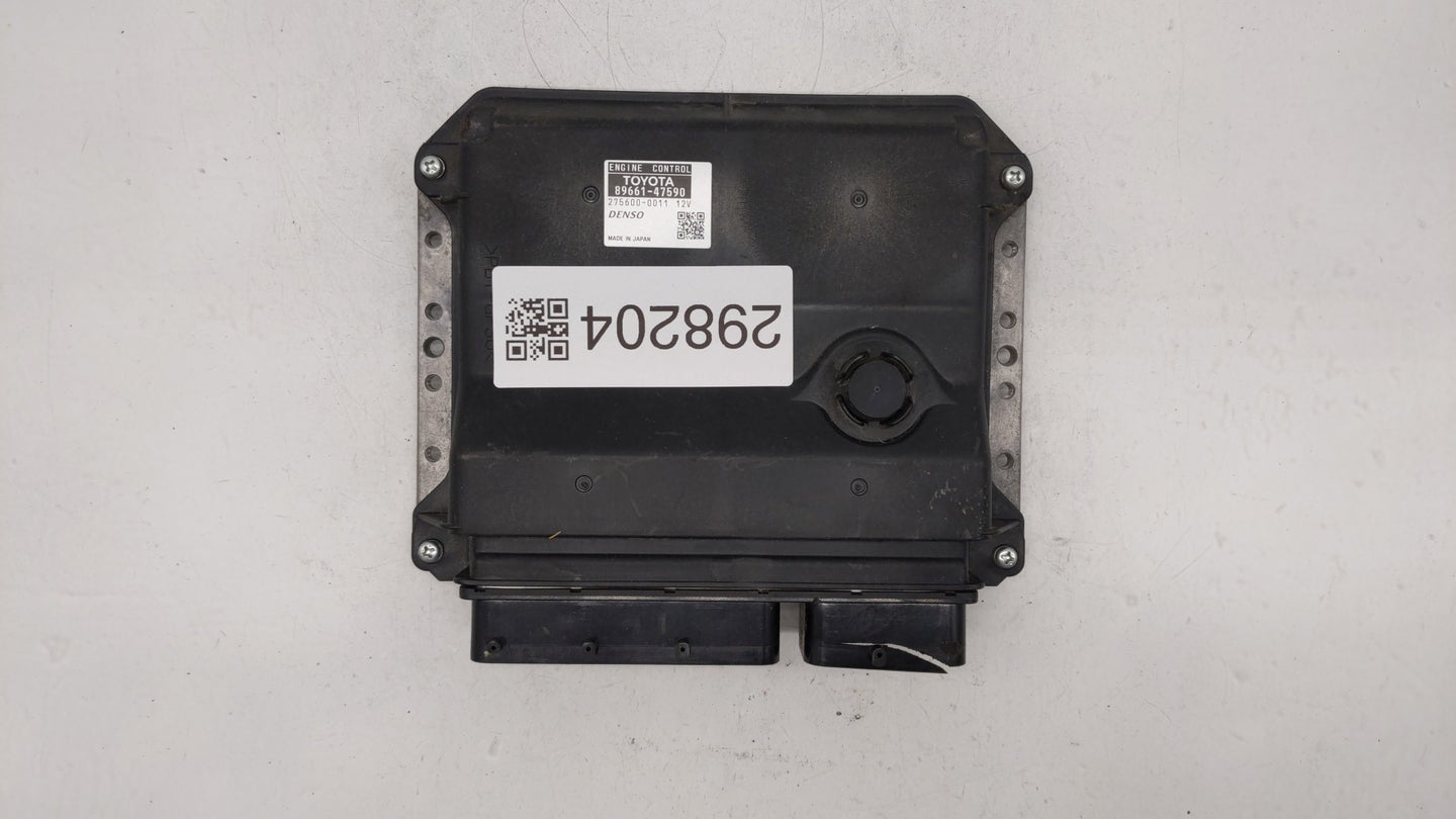 2015 Toyota Prius PCM Engine Control Computer ECU ECM PCU OEM P/N:89661-47590 89661-47591 Fits OEM Used Auto Parts - Oemused