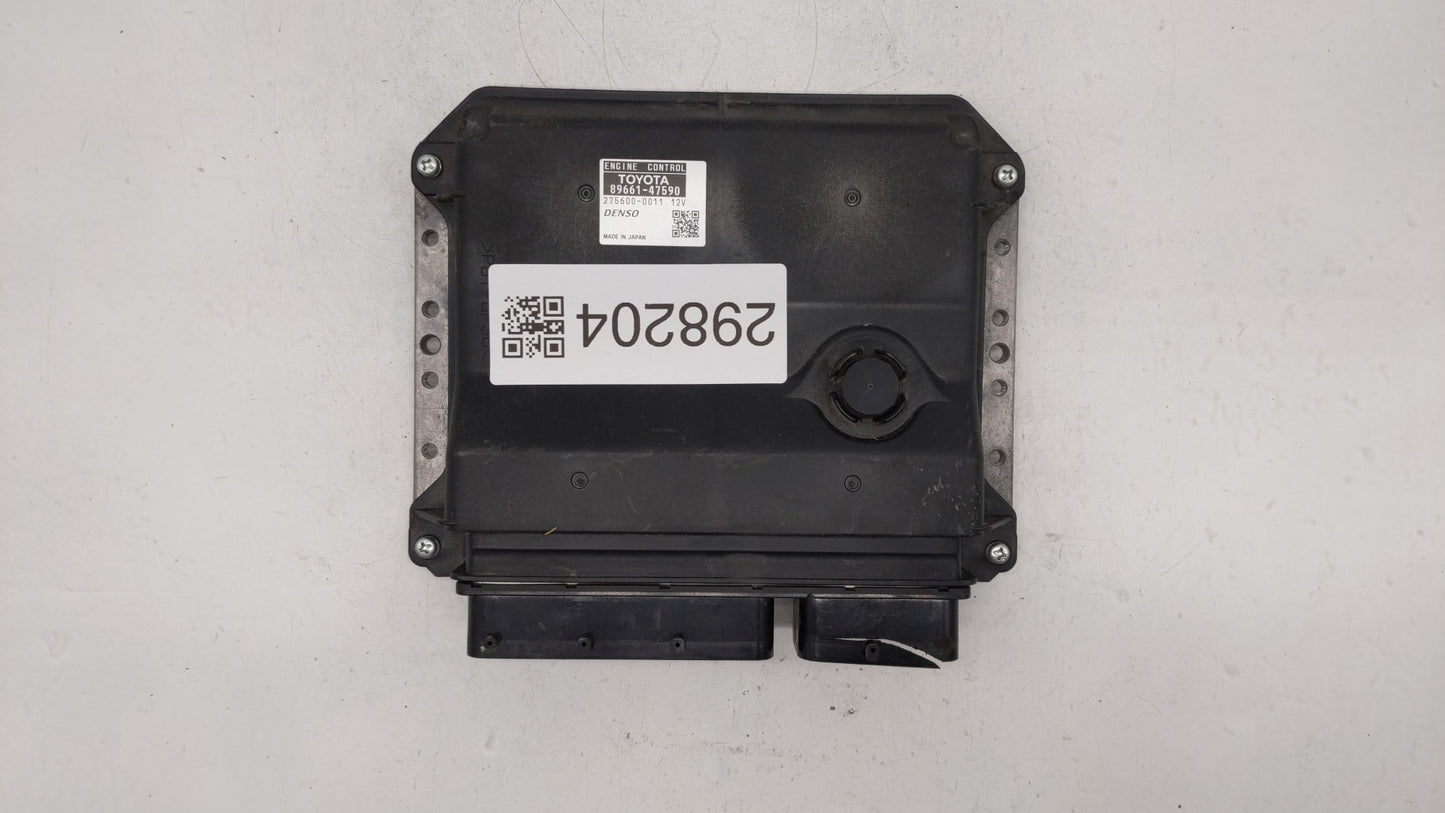 2015 Toyota Prius PCM Engine Control Computer ECU ECM PCU OEM P/N:89661-47590 89661-47591 Fits OEM Used Auto Parts - Oemused