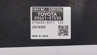 2015 Toyota Prius PCM Engine Control Computer ECU ECM PCU OEM P/N:89661-47590 89661-47591 Fits OEM Used Auto Parts - Oemused