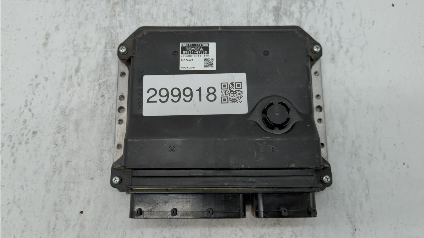 2015 Toyota Prius PCM Engine Control Computer ECU ECM PCU OEM P/N:89661-47590 89661-47591 Fits OEM Used Auto Parts - Oemused