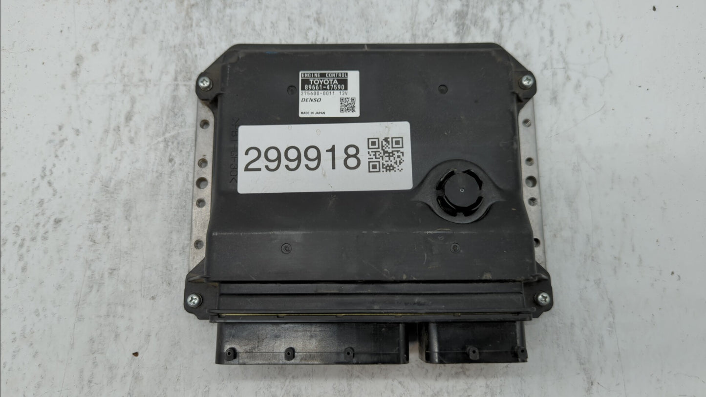 2015 Toyota Prius PCM Engine Control Computer ECU ECM PCU OEM P/N:89661-47590 89661-47591 Fits OEM Used Auto Parts - Oemused