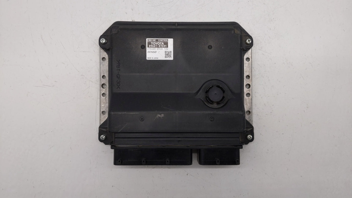 2015 Toyota Prius PCM Engine Control Computer ECU ECM PCU OEM P/N:89661-47590 89661-47591 Fits OEM Used Auto Parts - Oemused
