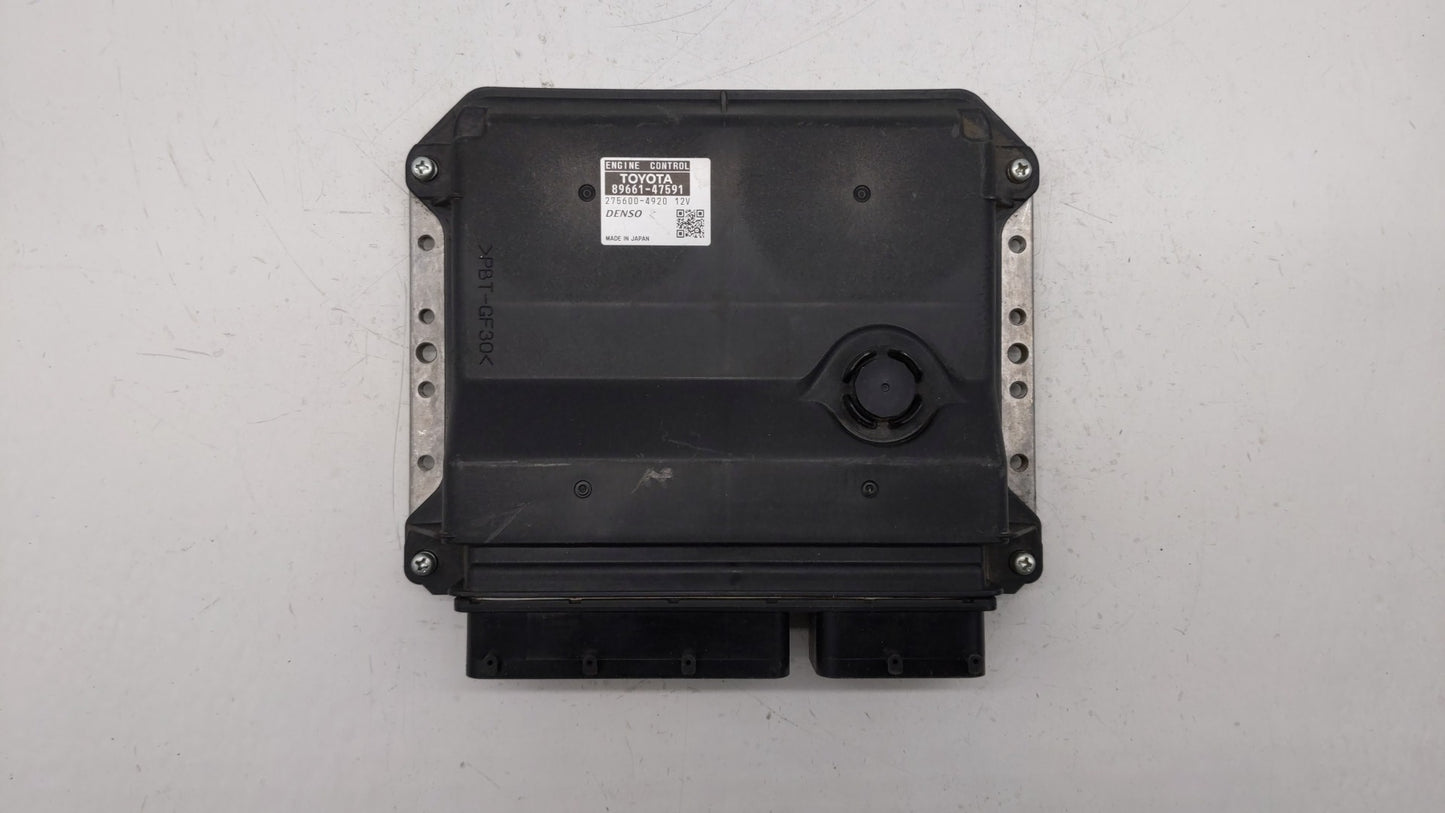 2015 Toyota Prius PCM Engine Control Computer ECU ECM PCU OEM P/N:89661-47590 89661-47591 Fits OEM Used Auto Parts - Oemused