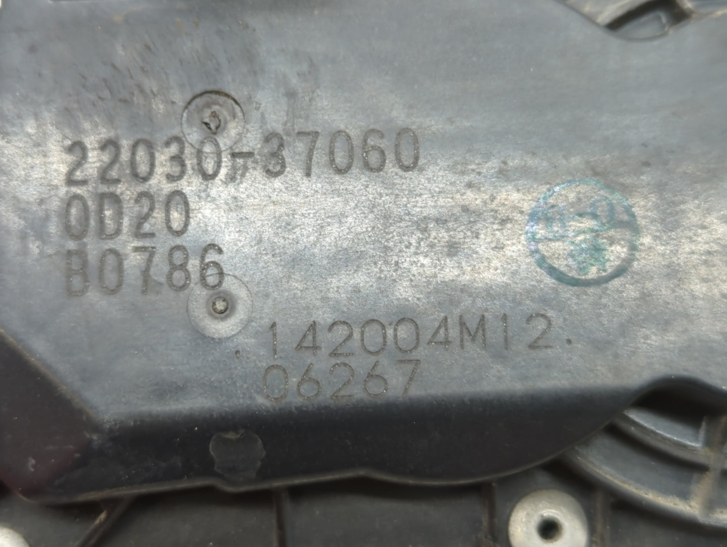 2010-2022 Toyota Prius Throttle Body P/N:22030-37060 Fits Fits 2010 2011 2012 2013 2014 2015 2016 2017 2018 2019 2020 2021 2