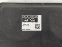 2015 Toyota Prius PCM Engine Control Computer ECU ECM PCU OEM P/N:89661-47590 89661-47591 Fits OEM Used Auto Parts - Oemused