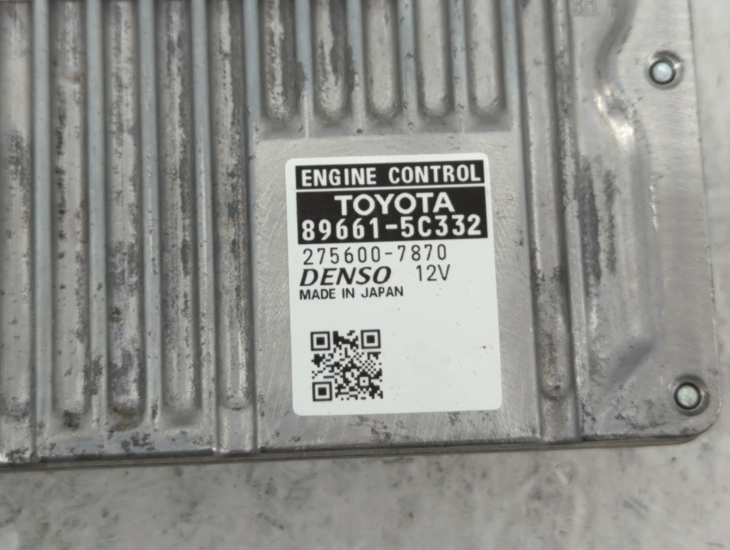 2015 Toyota Prius PCM Engine Control Computer ECU ECM PCU OEM P/N:89661-5C331 89661-5C332 Fits OEM Used Auto Parts - Oemused