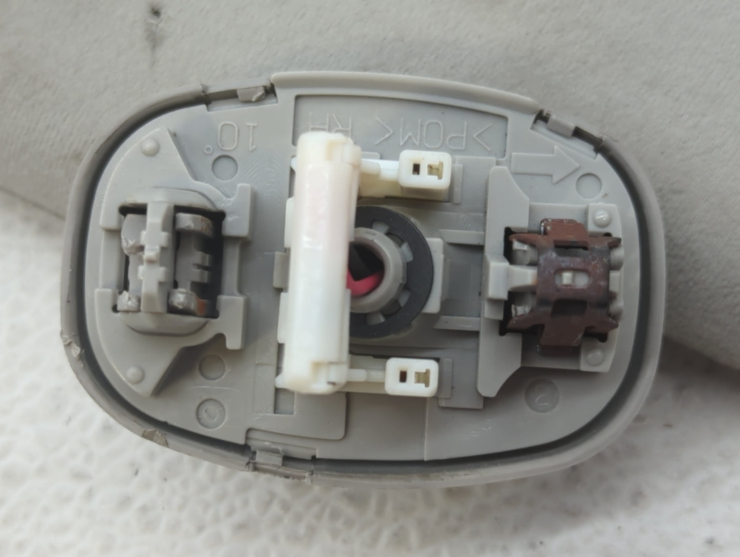 2010-2015 Toyota Prius Sun Visor Shade Replacement Passenger Right Mirror Fits Fits 2010 2011 2012 2013 2014 2015 OEM Used A