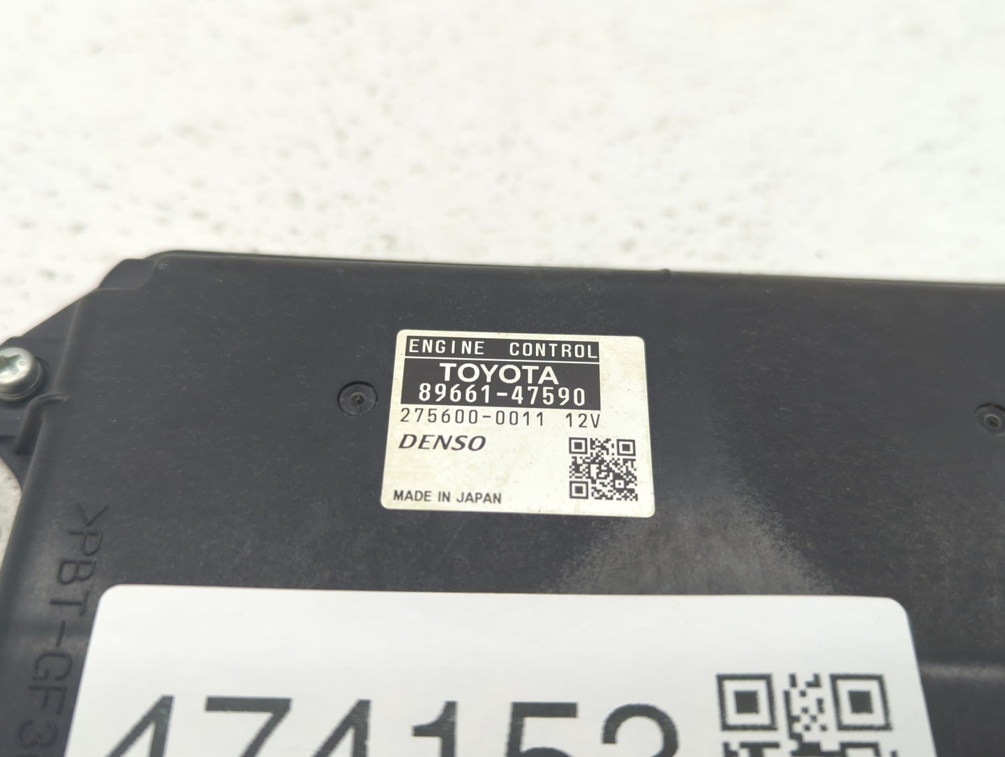 2015 Toyota Prius PCM Engine Control Computer ECU ECM PCU OEM P/N:89661-47590 89661-47591 Fits OEM Used Auto Parts - Oemused
