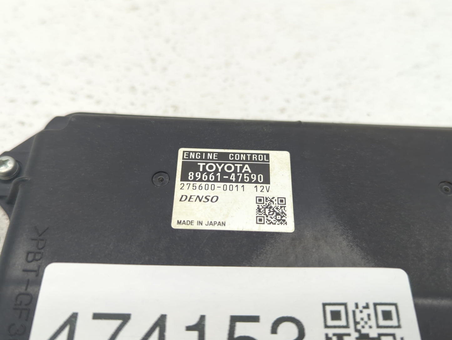 2015 Toyota Prius PCM Engine Control Computer ECU ECM PCU OEM P/N:89661-47590 89661-47591 Fits OEM Used Auto Parts - Oemused