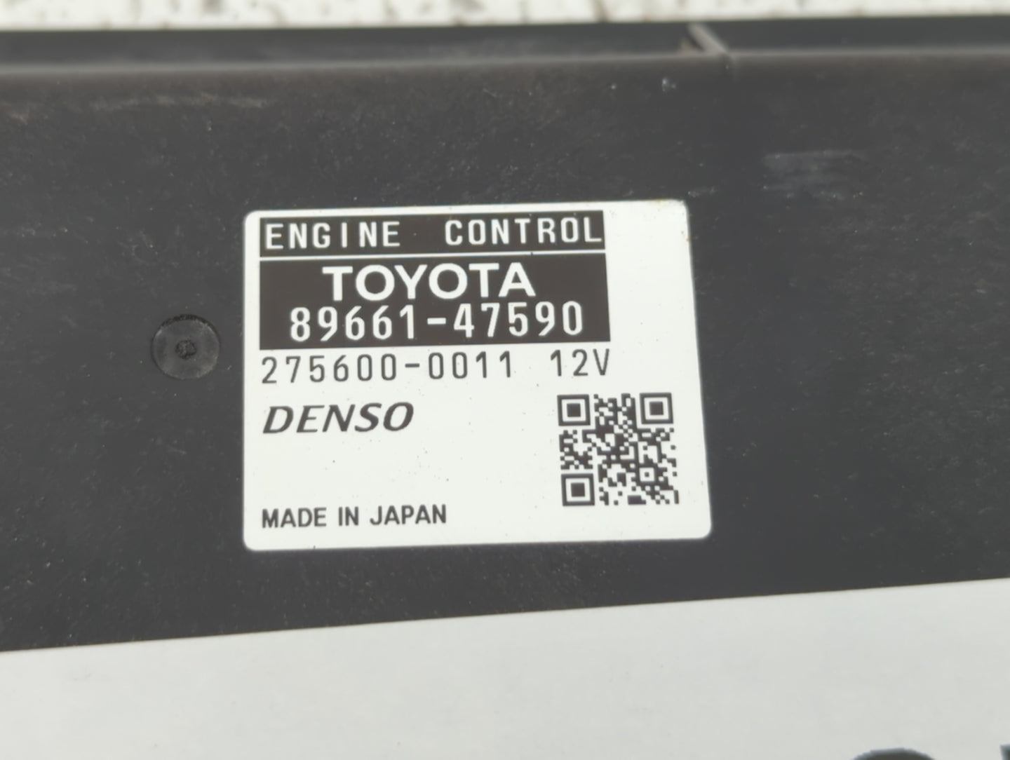 2015 Toyota Prius PCM Engine Control Computer ECU ECM PCU OEM P/N:89661-47590 89661-47591 Fits OEM Used Auto Parts - Oemused
