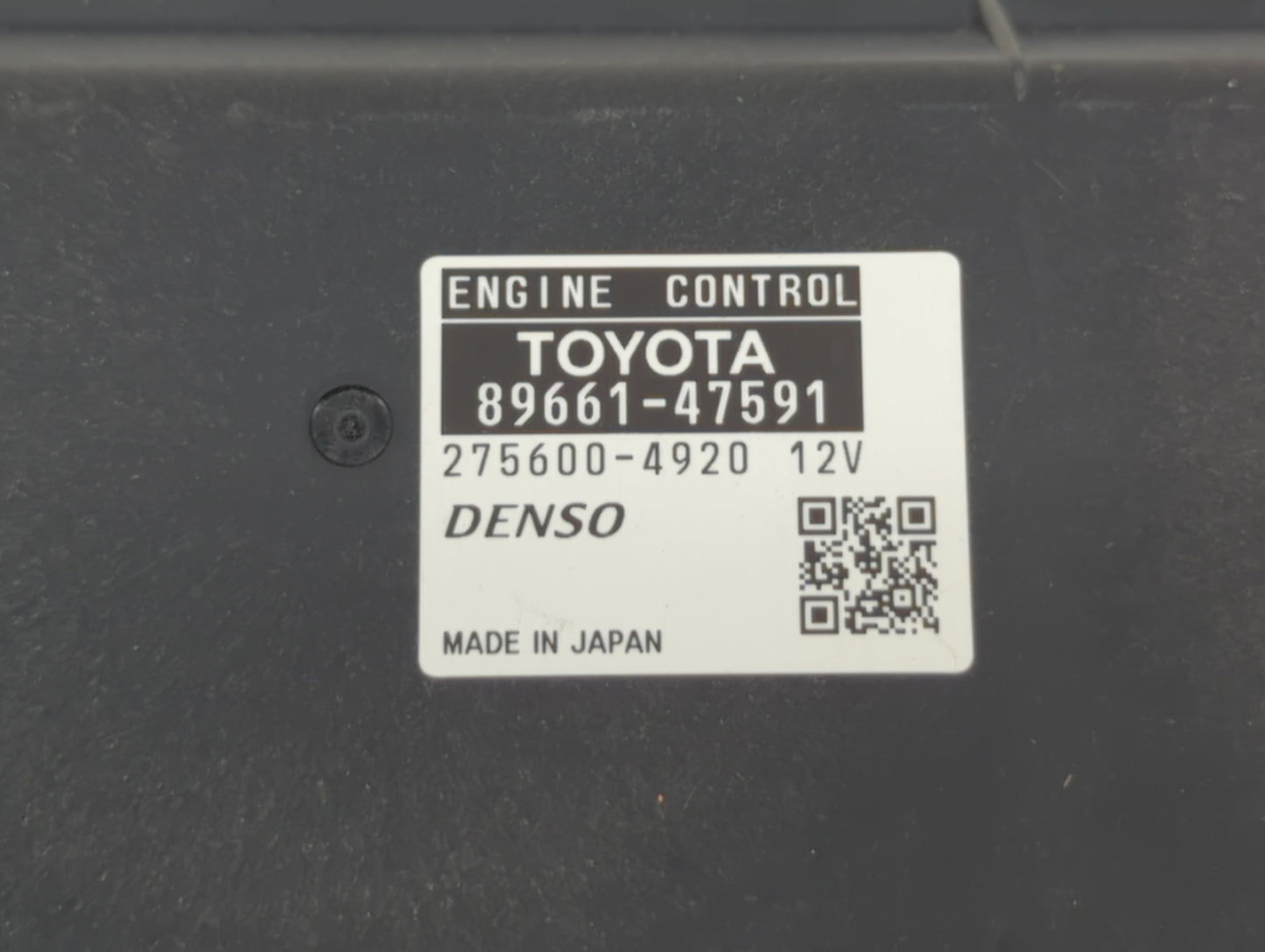 2015 Toyota Prius PCM Engine Control Computer ECU ECM PCU OEM P/N:89661-47590 89661-47591 Fits OEM Used Auto Parts - Oemused