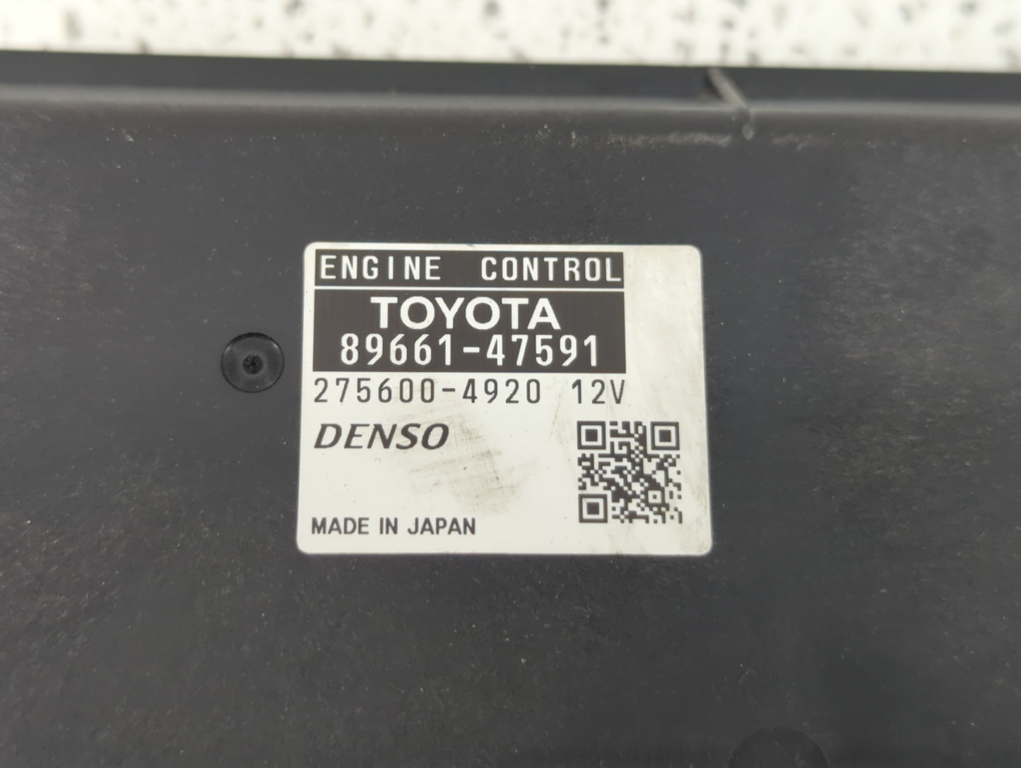 2015 Toyota Prius PCM Engine Control Computer ECU ECM PCU OEM P/N:89661-47590 89661-47591 Fits OEM Used Auto Parts - Oemused
