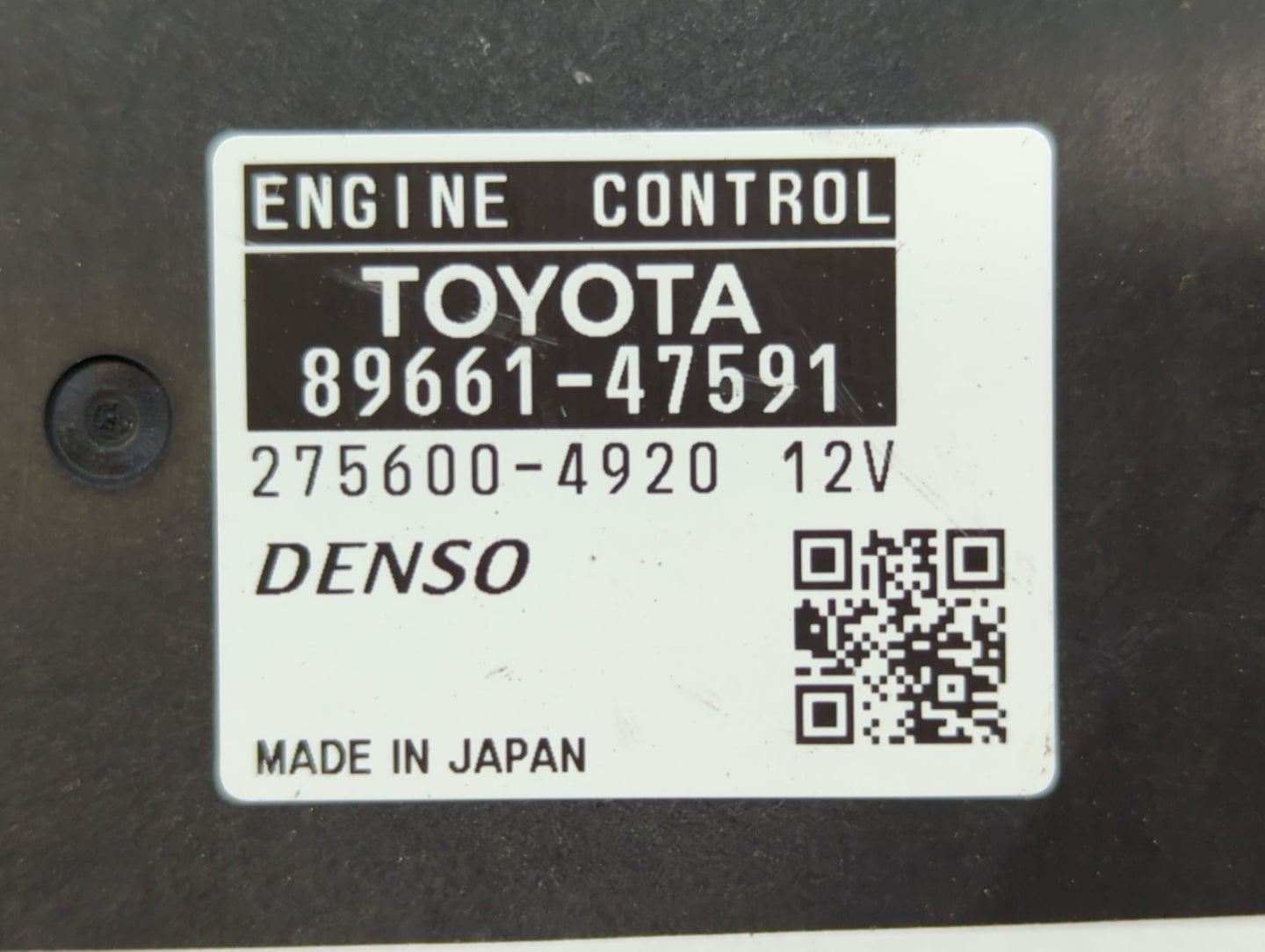 2015 Toyota Prius PCM Engine Control Computer ECU ECM PCU OEM P/N:89661-47590 89661-47591 Fits OEM Used Auto Parts - Oemused
