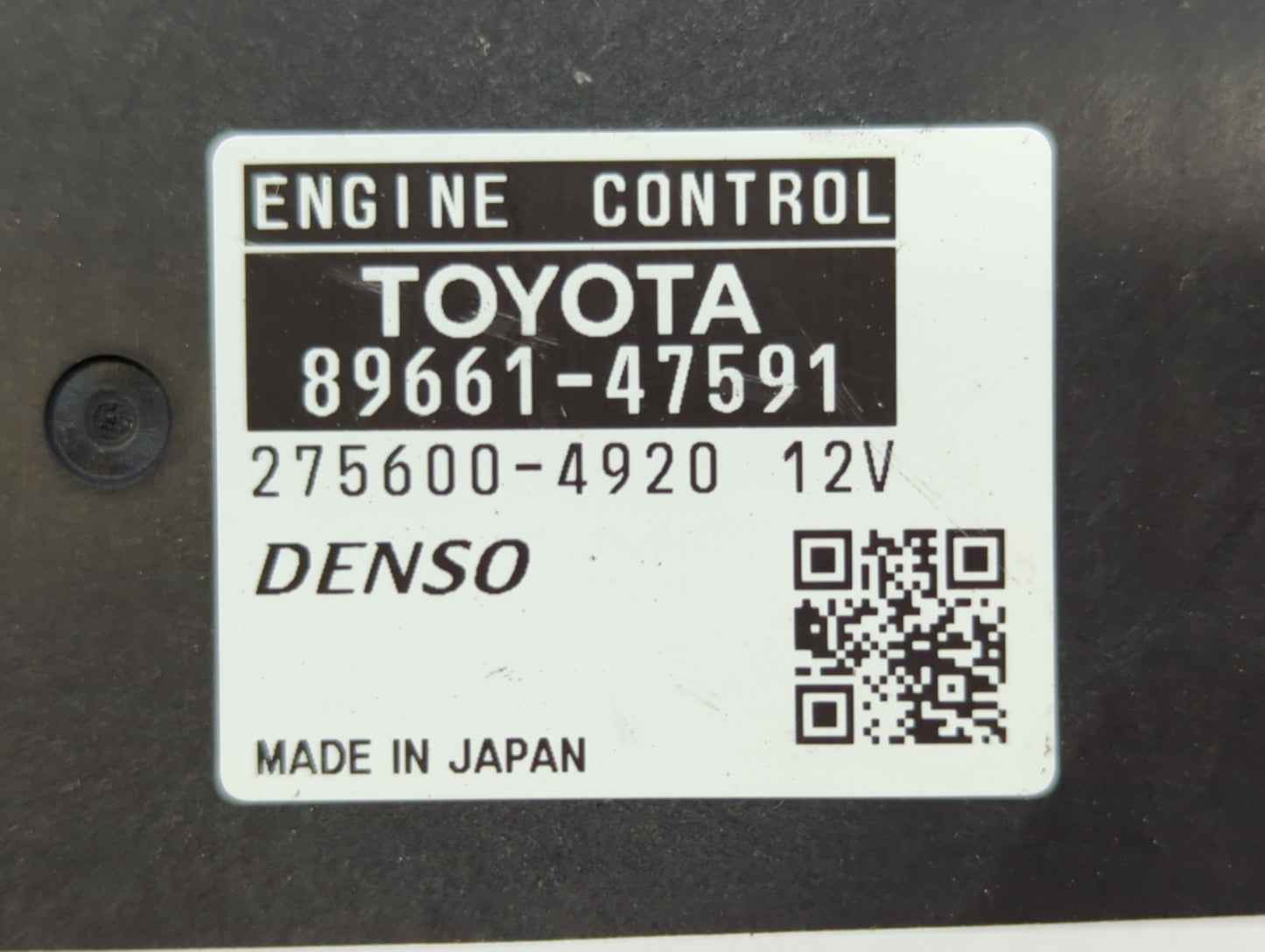 2015 Toyota Prius PCM Engine Control Computer ECU ECM PCU OEM P/N:89661-47590 89661-47591 Fits OEM Used Auto Parts - Oemused