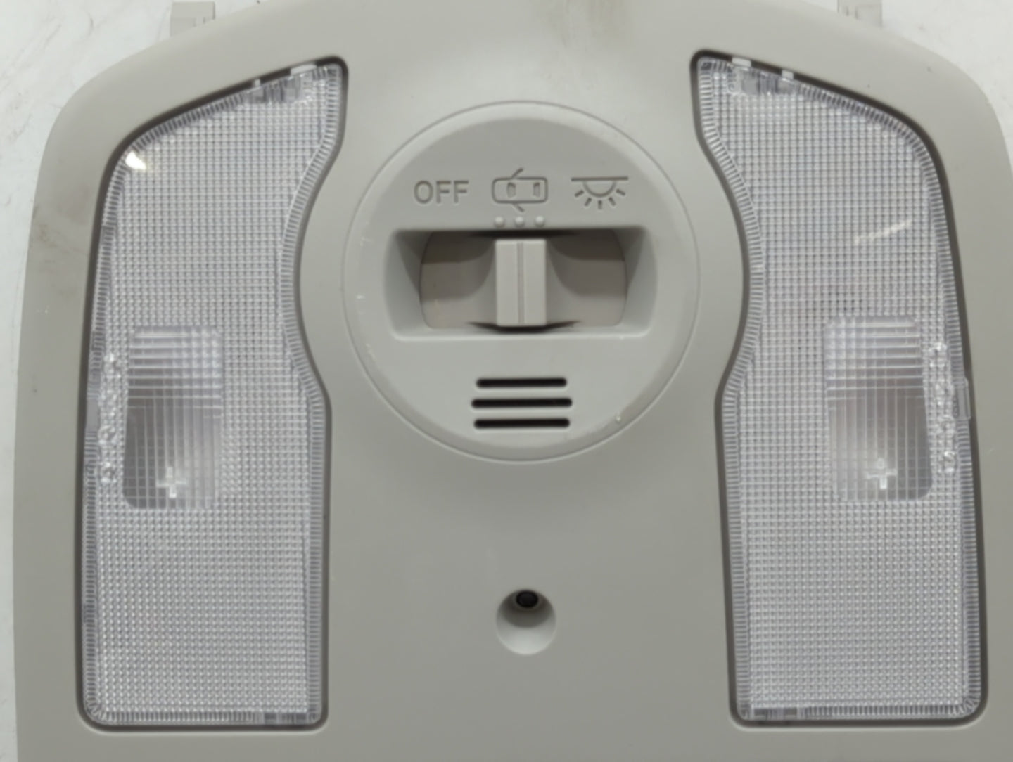 2015 Toyota Prius Overhead Roof Console Light Grey - Oemusedautoparts1.com