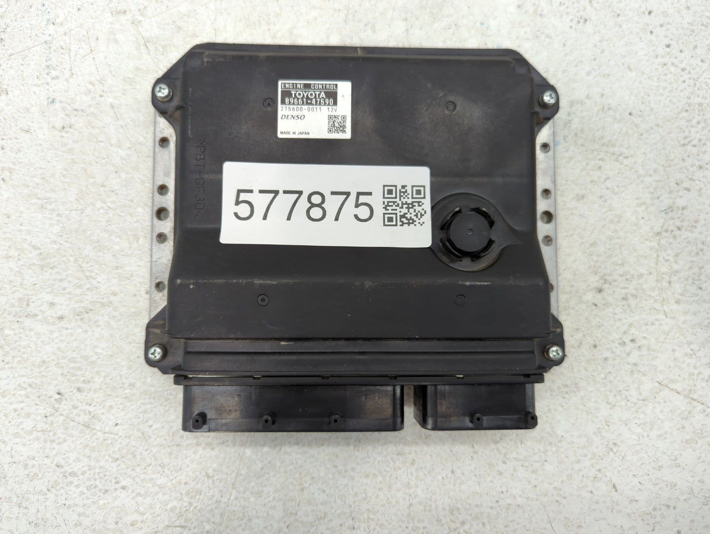 2015 Toyota Prius PCM Engine Control Computer ECU ECM PCU OEM P/N:89661-47590 89661-47591 Fits OEM Used Auto Parts - Oemused