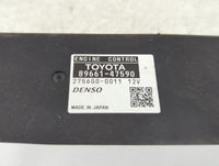 2015 Toyota Prius PCM Engine Control Computer ECU ECM PCU OEM P/N:89661-47590 89661-47591 Fits OEM Used Auto Parts - Oemused