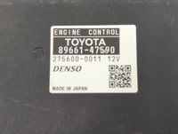 2015 Toyota Prius PCM Engine Control Computer ECU ECM PCU OEM P/N:89661-47590 89661-47591 Fits OEM Used Auto Parts - Oemused