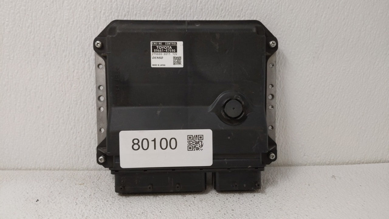 2015 Toyota Prius PCM Engine Control Computer ECU ECM PCU OEM P/N:89661-47590 Fits OEM Used Auto Parts - Oemusedautoparts1.c