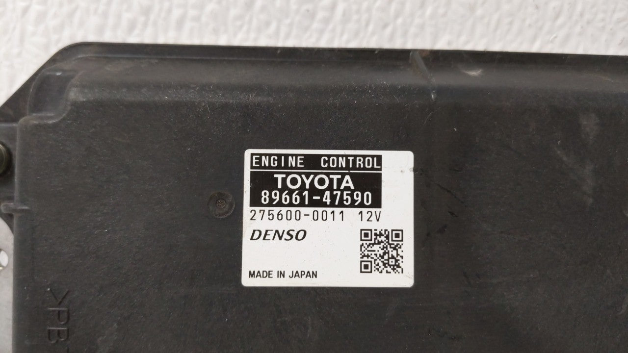2015 Toyota Prius PCM Engine Control Computer ECU ECM PCU OEM P/N:89661-47590 Fits OEM Used Auto Parts - Oemusedautoparts1.c