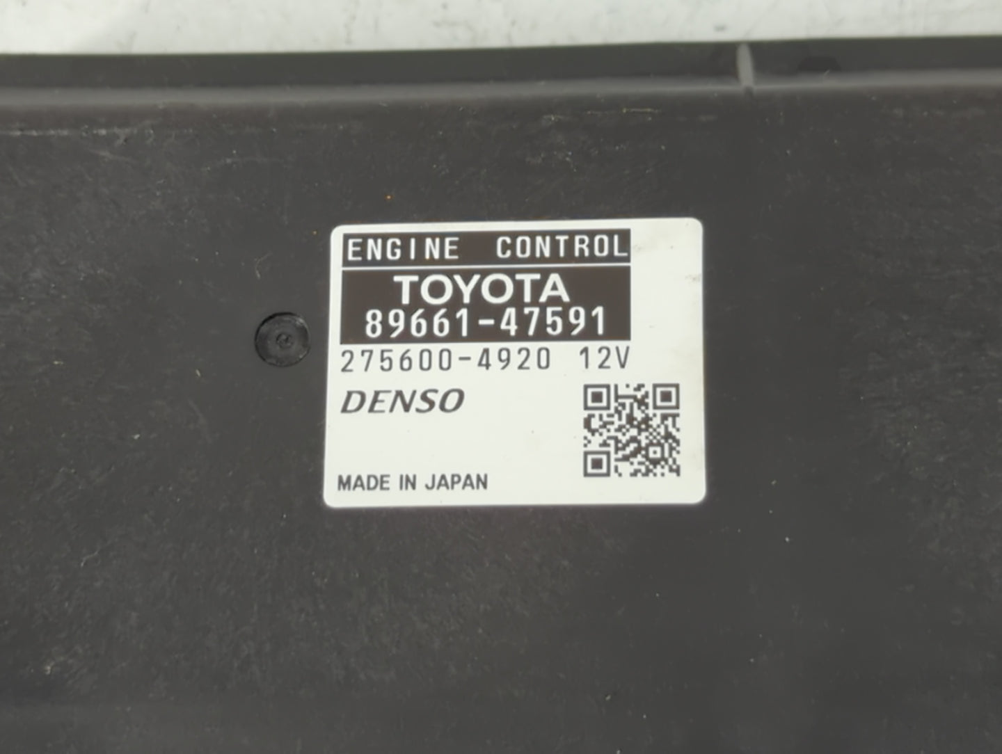2015 Toyota Prius PCM Engine Control Computer ECU ECM PCU OEM P/N:89661-47591 Fits OEM Used Auto Parts - Oemusedautoparts1.c