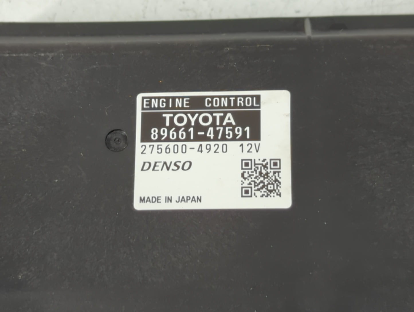 2015 Toyota Prius PCM Engine Control Computer ECU ECM PCU OEM P/N:89661-47591 Fits OEM Used Auto Parts - Oemusedautoparts1.c