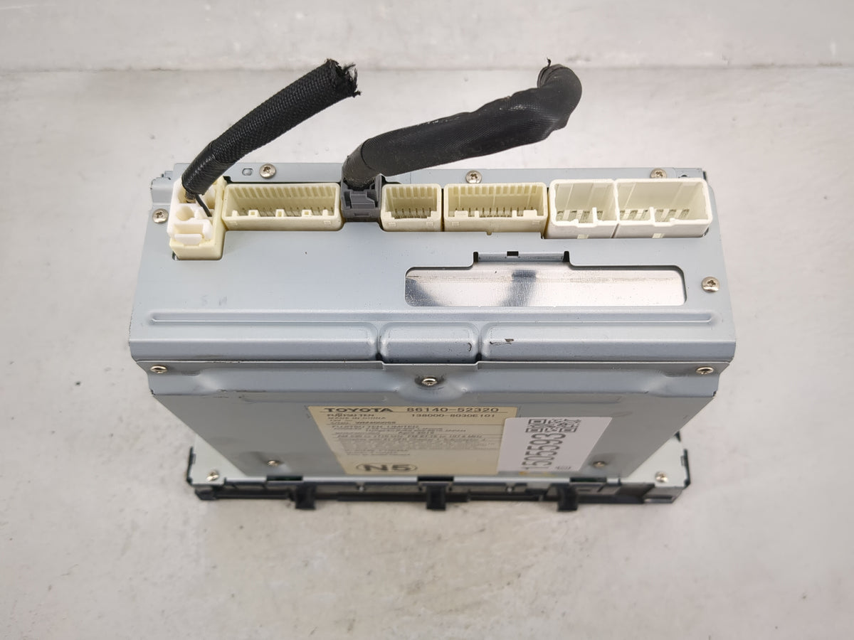 2015 Toyota Prius C Radio AM FM Cd Player Receiver Replacement P/N:86140-52320 138000-8030E101 Fits OEM Used Auto Parts - Oe