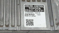 2015 Toyota Prius C PCM Engine Control Computer ECU ECM PCU OEM P/N:89661-5C331 89661-5C332 Fits OEM Used Auto Parts - Oemus
