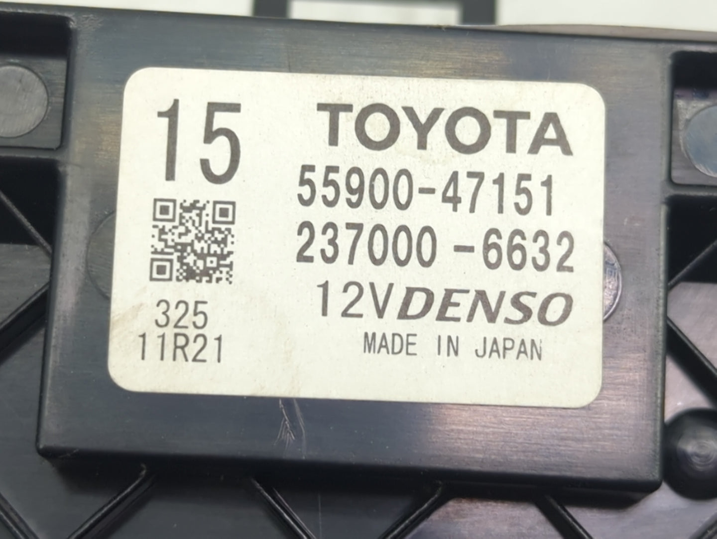 2015-2018 Toyota Prius V Climate Control Module Temperature AC/Heater Replacement P/N:55900-47151 237000-6632 Fits OEM Used 