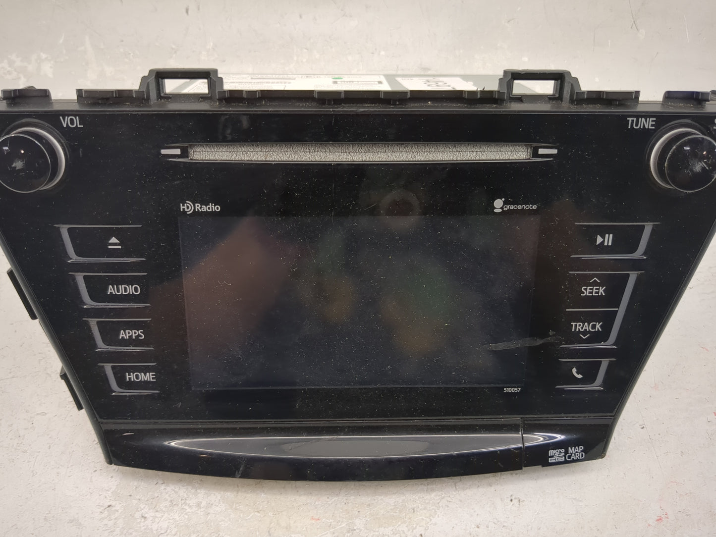 2015-2016 Toyota Prius V Radio AM FM Cd Player Receiver Replacement P/N:86100-47421 CQ-XS04E0AJ Fits Fits 2015 2016 OEM Used