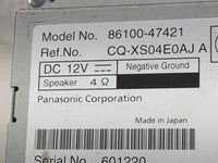 2015-2016 Toyota Prius V Radio AM FM Cd Player Receiver Replacement P/N:86100-47421 CQ-XS04E0AJ Fits Fits 2015 2016 OEM Used