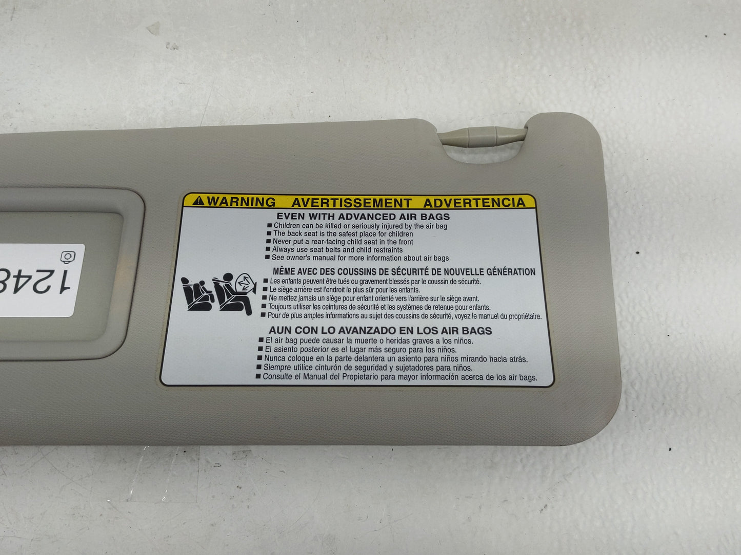 2013-2018 Toyota Rav4 Sun Visor Shade Replacement Driver Left Mirror Fits Fits 2013 2014 2015 2016 2017 2018 OEM Used Auto P