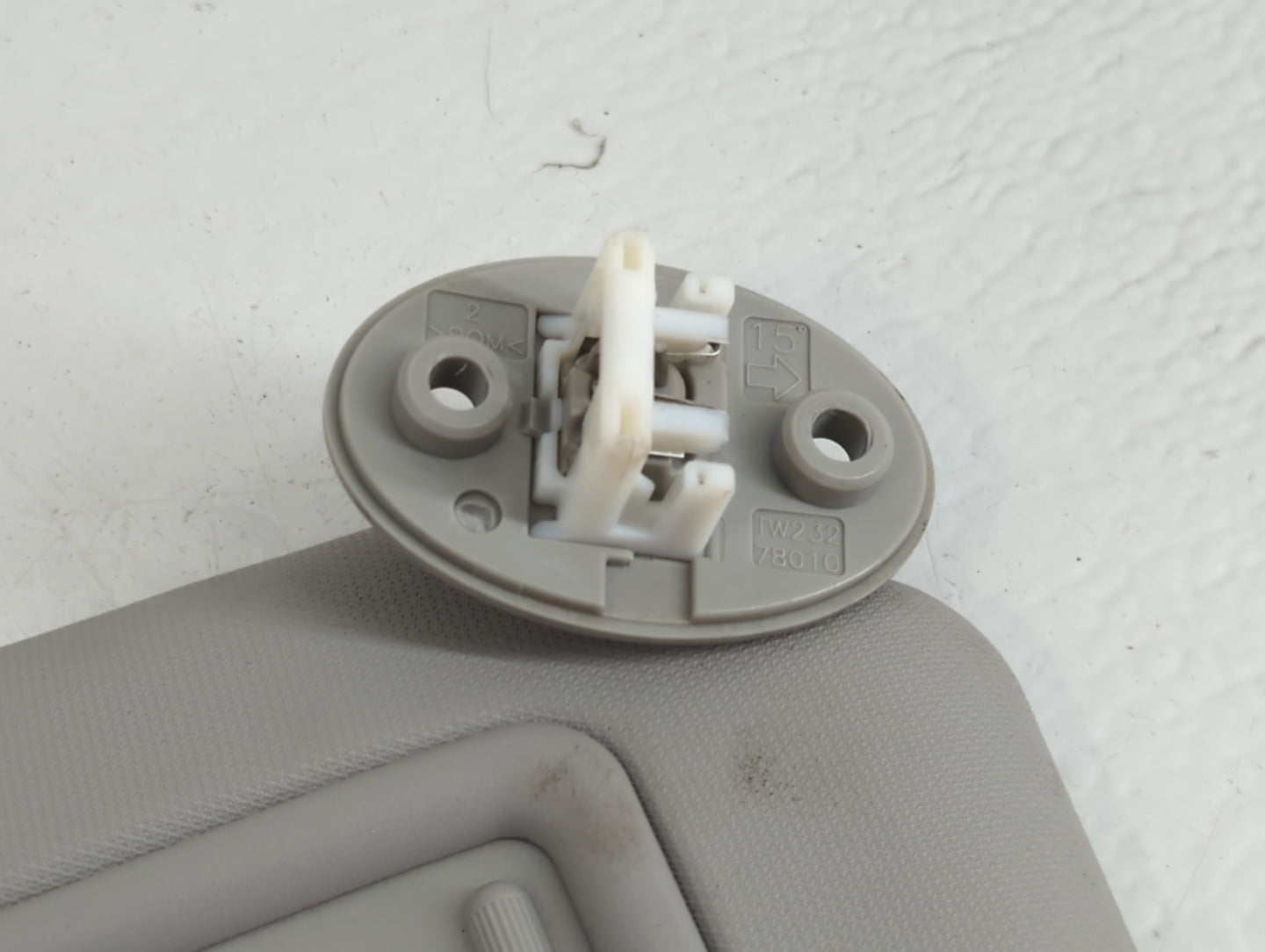 2013-2018 Toyota Rav4 Sun Visor Shade Replacement Passenger Right Mirror Fits Fits 2013 2014 2015 2016 2017 2018 OEM Used Au