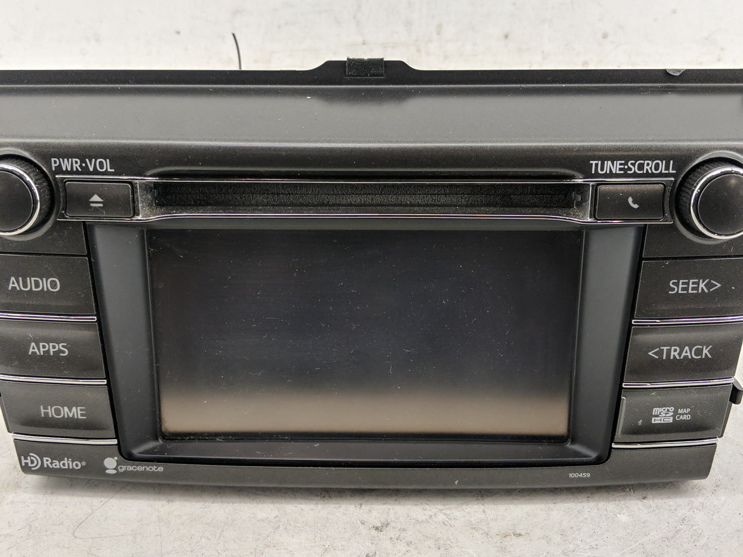 2014-2015 Toyota Rav4 Radio AM FM Cd Player Receiver Replacement P/N:138000-51510101 86100-42231 Fits Fits 2014 2015 OEM Use