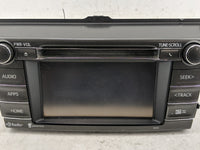 2014-2015 Toyota Rav4 Radio AM FM Cd Player Receiver Replacement P/N:138000-51510101 86100-42231 Fits Fits 2014 2015 OEM Use