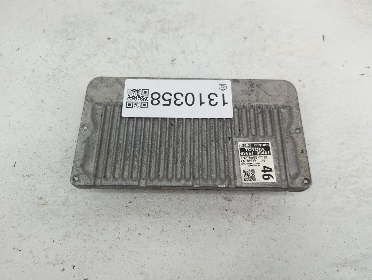 2014 Toyota Rav4 PCM Engine Control Computer ECU ECM PCU OEM P/N:89661-0R461 Fits OEM Used Auto Parts - Oemusedautoparts1.co