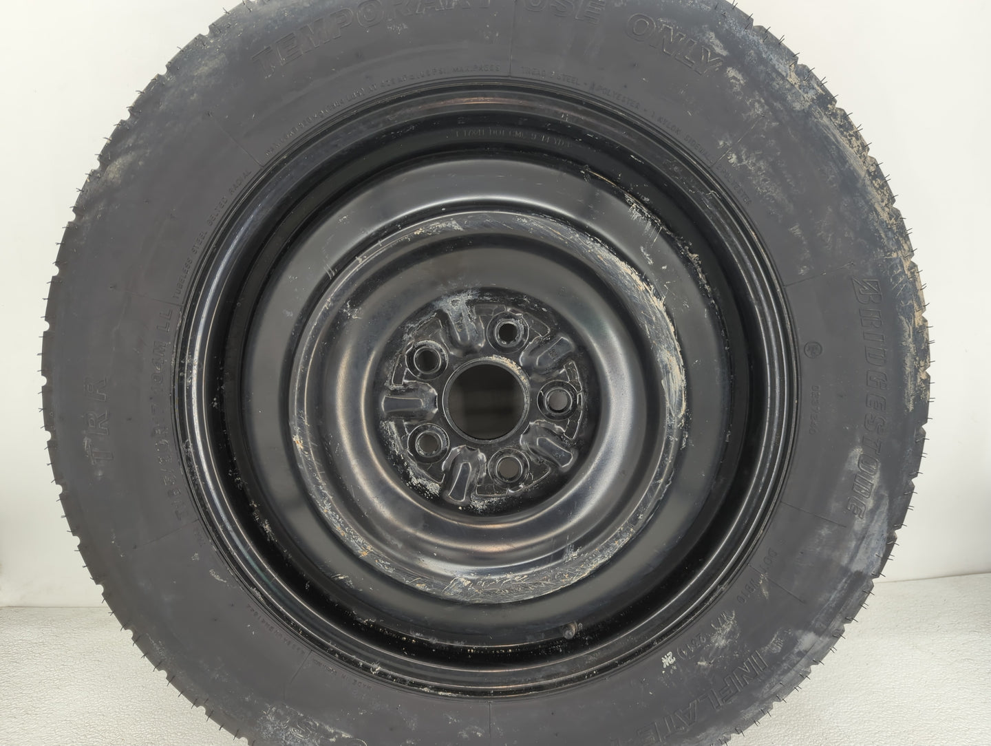2013-2018 Toyota Rav4 Spare Donut Tire Wheel Rim Oem - Oemusedautoparts1.com