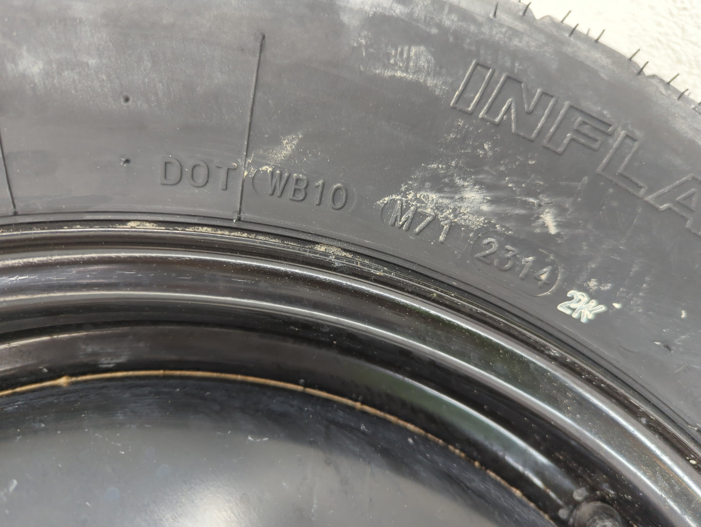 2013-2018 Toyota Rav4 Spare Donut Tire Wheel Rim Oem - Oemusedautoparts1.com